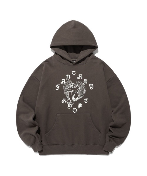パーカー 「UNISEX」niceghostclub／クライングエンゼルフーディー（ウラケ） レディース メンズ NICE GHOST CLUB パーカー 「UNISEX」niceghostclub／クライング