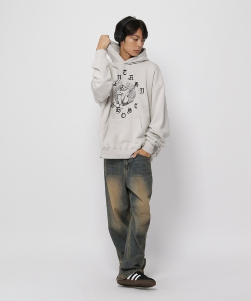 パーカー 「UNISEX」niceghostclub／クライングエンゼルフーディー（ウラケ） レディース メンズ NICE GHOST CLUB パーカー 「UNISEX」niceghostclub／クライング