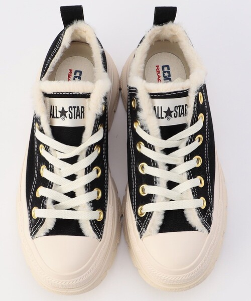 CONVERSE☆オールスター トレックウエーブ ボア ＯＸ CONVERSE ALL STAR (R) TREKWAVE BOA OX クリーム レディース