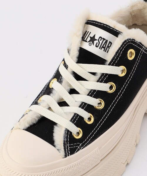 CONVERSE☆オールスター トレックウエーブ ボア ＯＸ CONVERSE ALL STAR (R) TREKWAVE BOA OX クリーム レディース