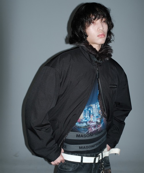MASONPRINCE ミリタリージャケット モッズコート オーバーサイズ 襟