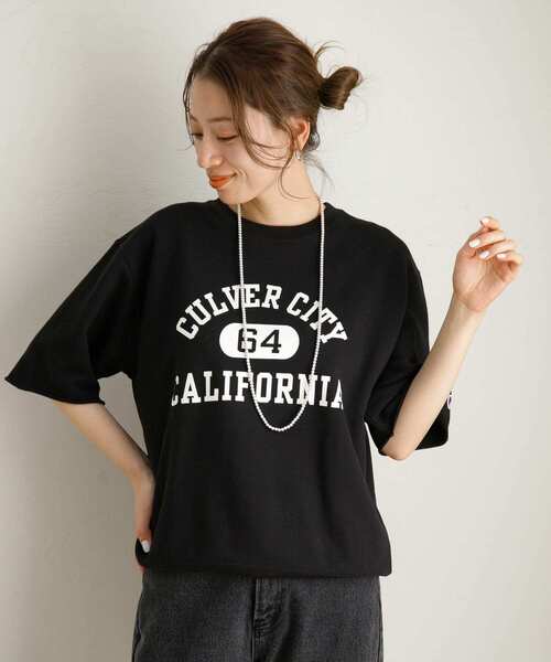 SUNNY SPORTS別注ダメージロゴスウェット 別注』Champion×Sonny Label ロゴスウェットTシャツ[LWA5