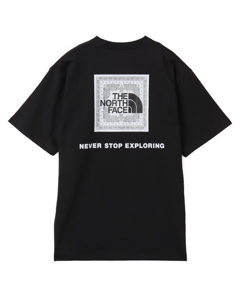 THE NORTH FACE tシャツ S/S BANDANA SQUARE LOGO TEE / ザ