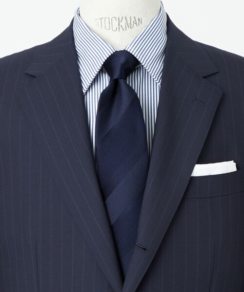 ADRER ネクタイ silk jacquard necktie/シルクジャガード