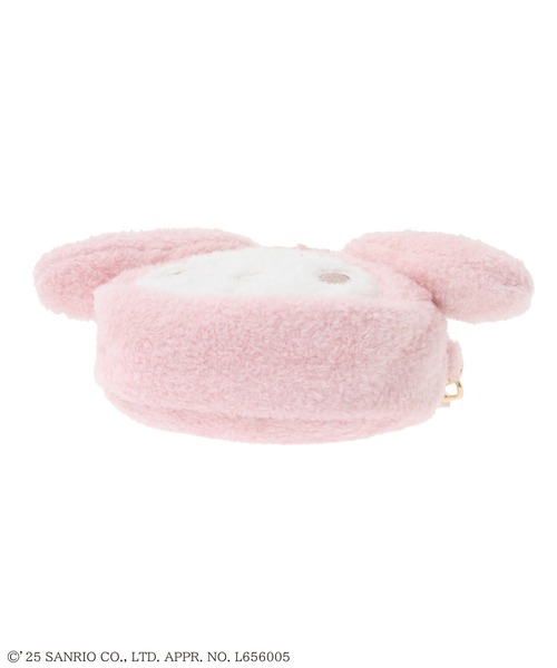 メゾンドフルール　マイメロディ　フェイスショルダーバッグ Maison de FLEUR ショルダーバッグ バッグ My Melody フェイス