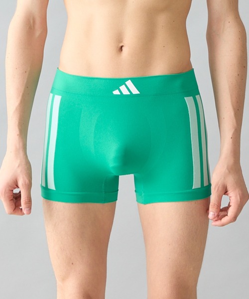HommeGirls| ストライプ ボクサーパンツ M adidas ボクサーパンツ adidas/アディダス 3ストライプス 立体