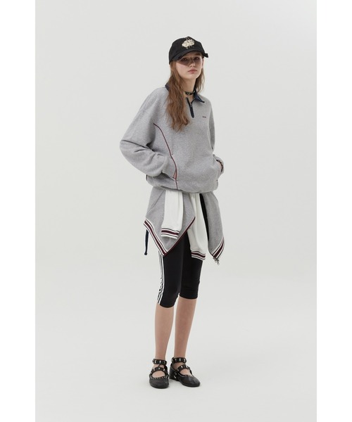 トレーナー スウェット KIRSH OPEN COLLAR SWEATSHIRT キルシー