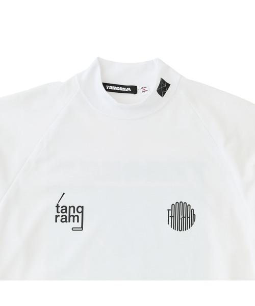 メンズウェア TANGRAM GRADATION LOGO AIR MOCKNECK TEE TANGRAM tシャツ GRADATION LOGO AIR MOCKNECK TEE メンズ
