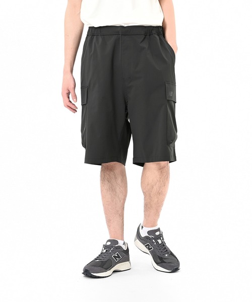 New Balance ストレッチツイルカーゴパンツ ブラック 2XL New Balance カーゴパンツ ウーブンカーゴパンツ レディース