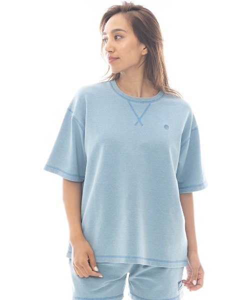 トレーナー スウェット BILLABONG レディース LOOSE CROPPED SS SWEAT CREW スウェットジャケット 「2025年春夏