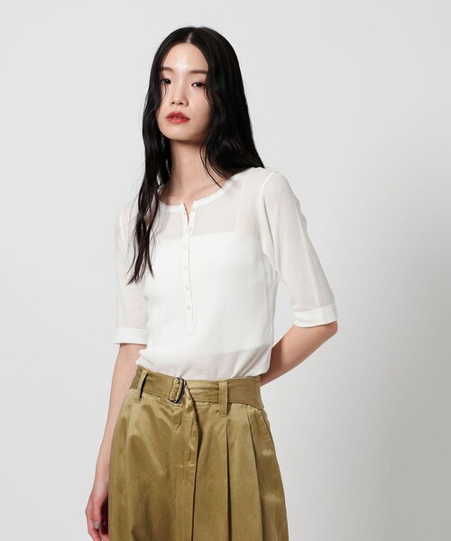 BEAUTY＆YOUTH UNITED ARROWS tシャツ コットンシアーワッフル