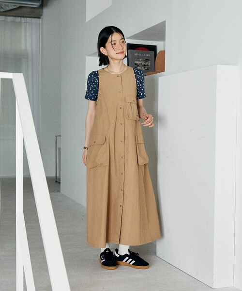 【超ポイント祭?期間限定】 FREAK'S STORE 別注 STORE/キッフェ × KIFFE ワンピース ワンピース