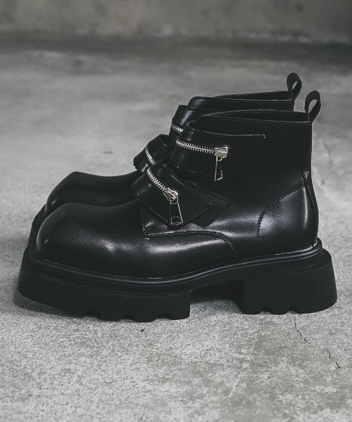 ドクターマーチン　BOURY　UK7　レア　美品　厚底　レースアップ Dr.Martens 厚底レースアップサンダル | ドクターマーチン