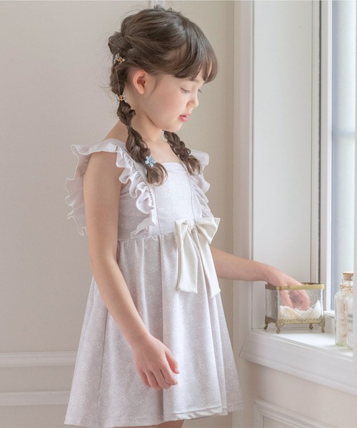 水着 肩フリルスイムワンピース キッズ 子供 女の子 | Catherine Cottage | 25