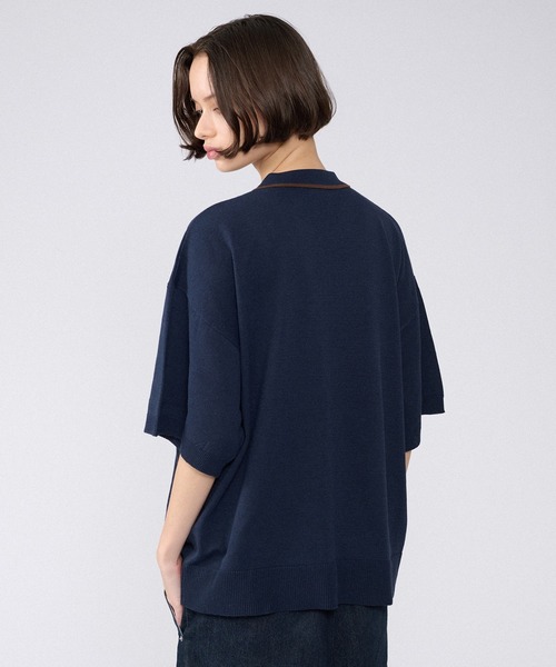 ONSILY ミックスニットシャツカーディガン ONCILY（オンシェリー）の「MIX PATTERN KNIT SHIRT CARDIGAN
