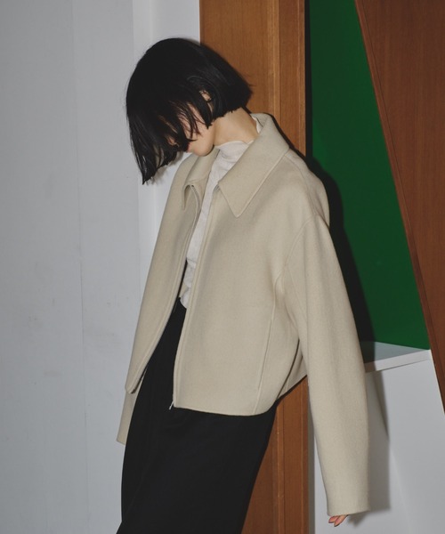 TODAYFUL 「TODAYFUL」 ジップアップブルゾン 36inch チャコールグレー