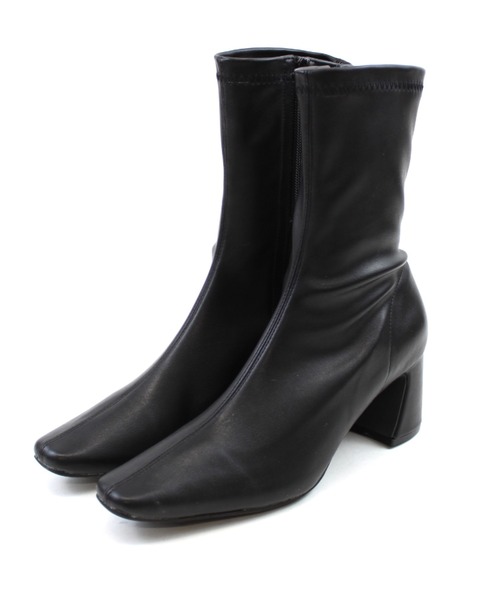 「VIVIAN」 ショートブーツ LL シルバー レディース_画像8