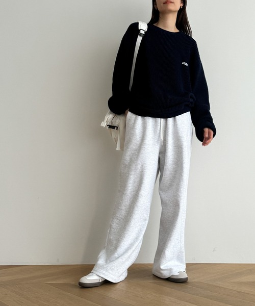 CANAL JEAN スウェット CANAL JEAN スウェットパンツ ジャージ El mar ワイドレッグ