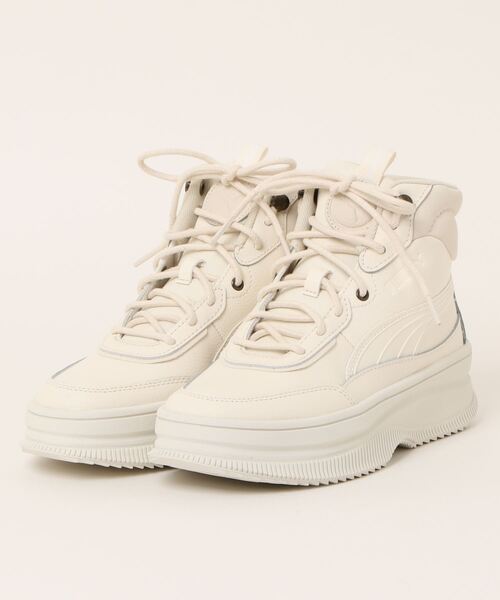 「PUMA」 ハイカットスニーカー 24.5cm ブラック系その他 レディース