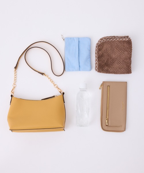 ショルダーバッグ バッグ 「A4対応」me fit BAG ワンショルダートート＆ミニショルダーバッグ/2点セット・通勤対応 レディースの画像
