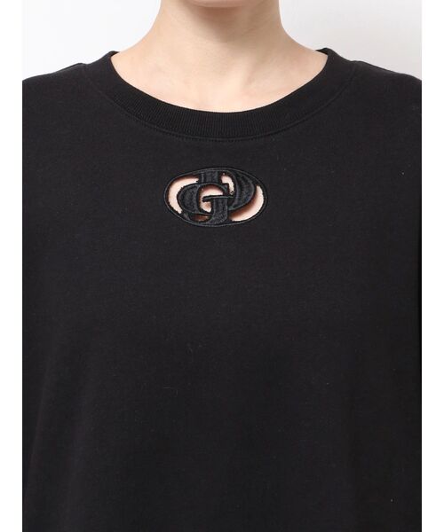 GYDA トレーナー スウェット GD CUT OUT スウェットトップス