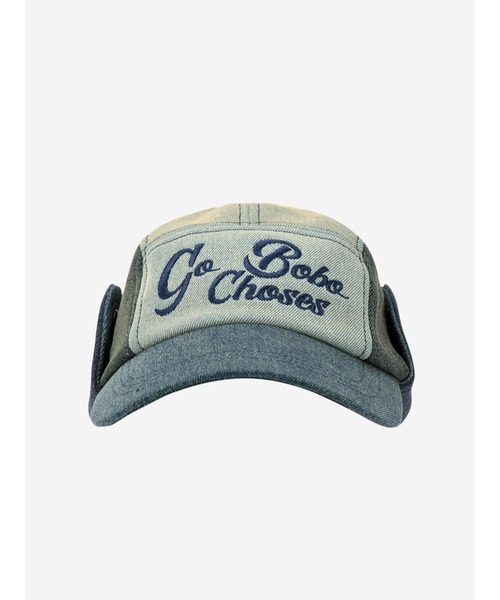 BOBO CHOSES（ボボショーズ） キャップ 帽子 Go Bobo denim winter cap
