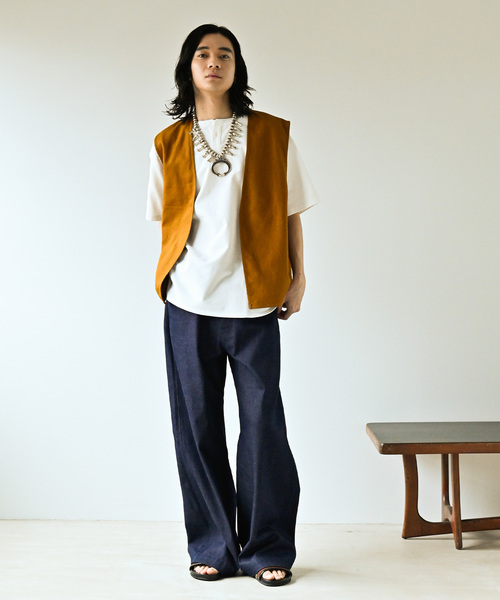 「JOURNAL STANDARD」 半袖Tシャツ MEDIUM ライトグリーン メンズ