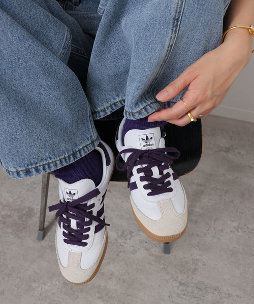 スニーカー 「限定モデル」「adidas originals」 SAMBA OG W SMU :スニーカーJS1392 レディース | adidas Originals | 04