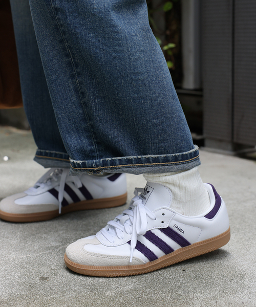 スニーカー 「限定モデル」「adidas originals」 SAMBA OG W SMU :スニーカーJS1392 レディース | adidas Originals | 06