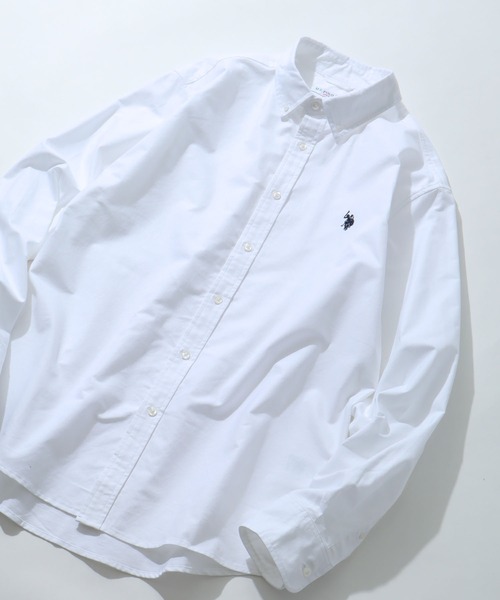 U.S. POLO ASSN.（ユーエスポロアッスン） シャツ ロゴ刺繍