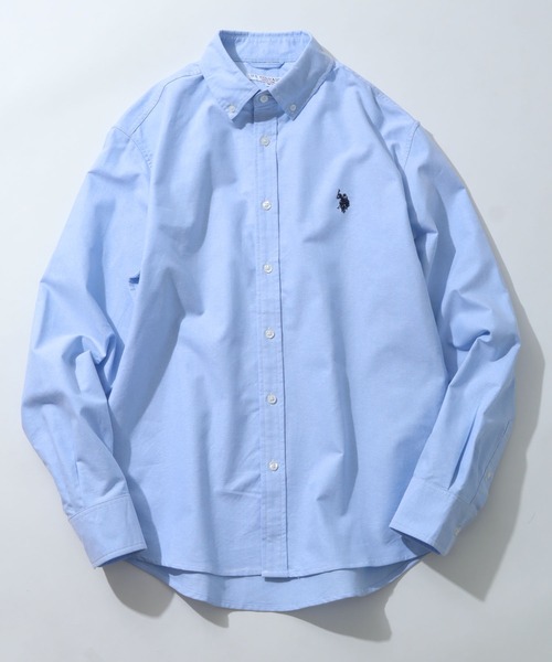 U.S. POLO ASSN.（ユーエスポロアッスン） シャツ ロゴ刺繍