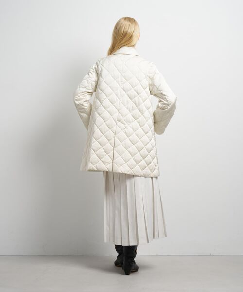 LANVIN en Bleu コート アウター キルティングダウンハーフコート