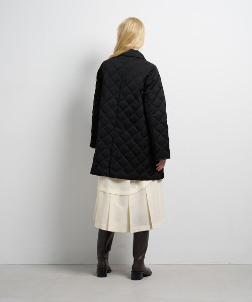 LANVIN en Bleu コート アウター キルティングダウンハーフコート