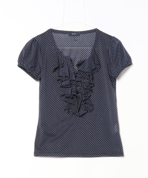 ROPE様確認ページ ROPE'（ロペ） 半袖カットソー M ネイビー レディース : ZOZOTOWN