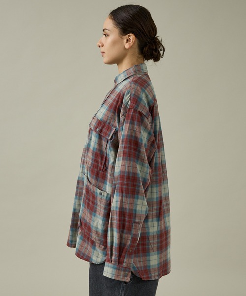 NANGA（ナンガ） シャツ 「NANGA/ナンガ」FADE TARTAN CHECK CAMP