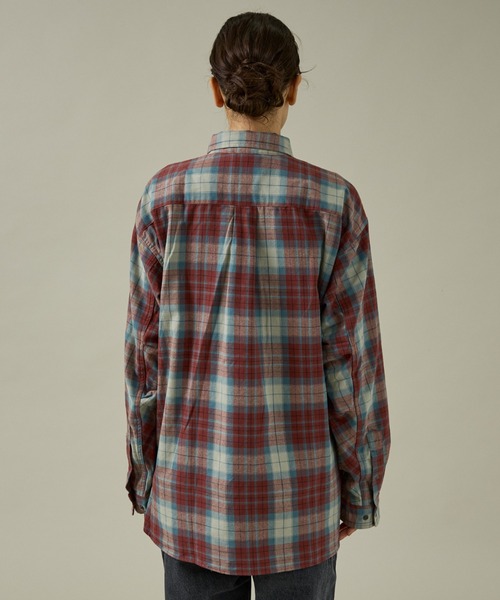 NANGA（ナンガ） シャツ 「NANGA/ナンガ」FADE TARTAN CHECK CAMP