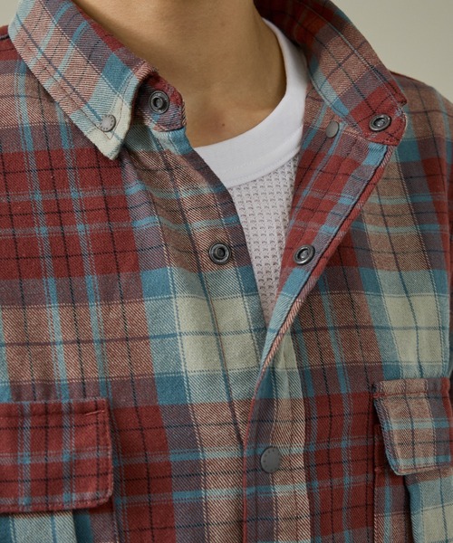 NANGA（ナンガ） シャツ 「NANGA/ナンガ」FADE TARTAN CHECK CAMP