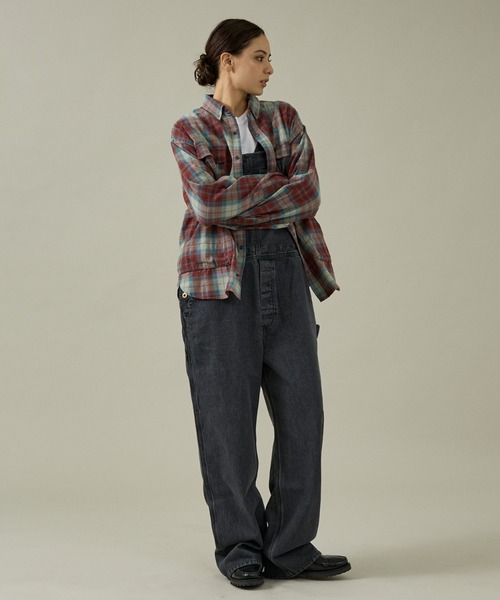 NANGA（ナンガ） シャツ 「NANGA/ナンガ」FADE TARTAN CHECK CAMP