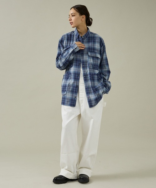 NANGA（ナンガ） シャツ 「NANGA/ナンガ」FADE TARTAN CHECK CAMP