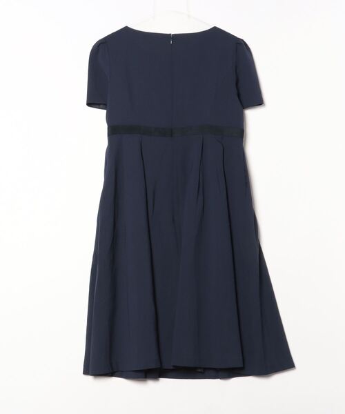 「RUIRUE BOUTIQUE」 半袖ワンピース X-LARGE ネイビー レディース_画像2