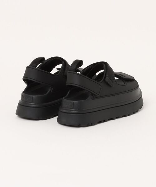 「UGG」 フラットサンダル US6 ブラック レディース_画像2