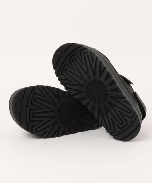 「UGG」 フラットサンダル US6 ブラック レディース_画像3