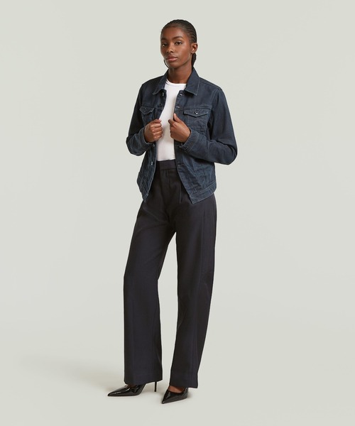 G-STAR RAW デニムジャケット gジャン Pitched Hem Slim Jacket/スリム 