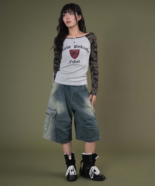 dispark ハーフパンツ ジーンズ デニム デニムパンツ 短パン DISPARK