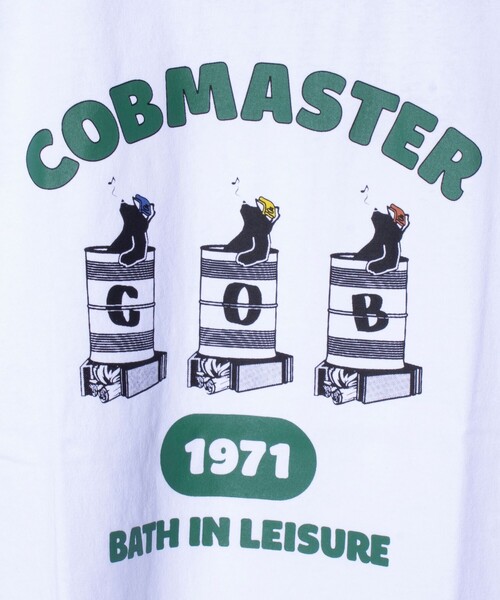 「COBMASTER」 半袖Tシャツ M ライトブルー メンズ_画像7