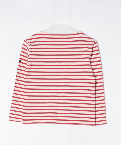 SAINT JAMES（セントジェームス） ボーダー柄7分袖カットソー - レッド