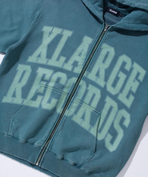 XLARGEネイビーパーカー XLARGE（エクストラ ラージ） パーカー SLANTED OG ZIP HOODED