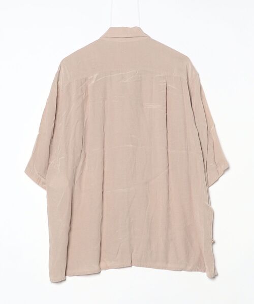 「YOKE」 半袖シャツ 2 ベージュ メンズ_画像2
