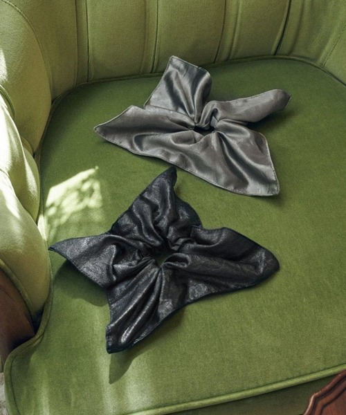 GOLDY（ゴールディ） シュシュ 「GOLDY」シャイニー スクエア ビッグ