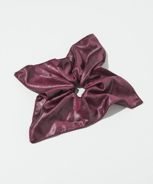 GOLDY（ゴールディ） シュシュ 「GOLDY」シャイニー スクエア ビッグ